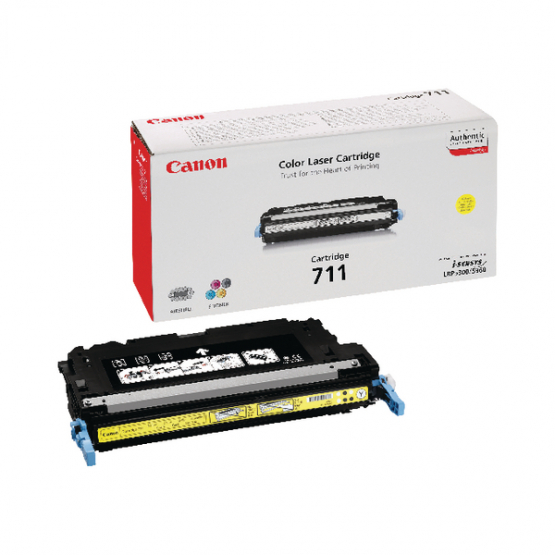 Canon LBP5300 Yellow Toner Cartridge(1657B002) 